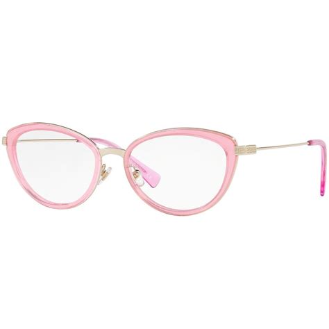 versace sliders pink|pink Versace eyeglass frames.